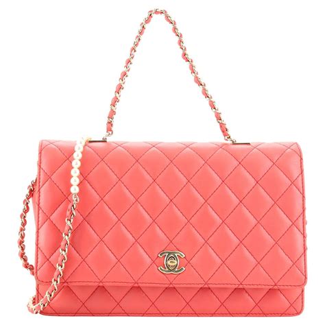 chanel fantasy pearl bag|CHANEL Lambskin Quilted Fantasy Pearl Flap Nude.